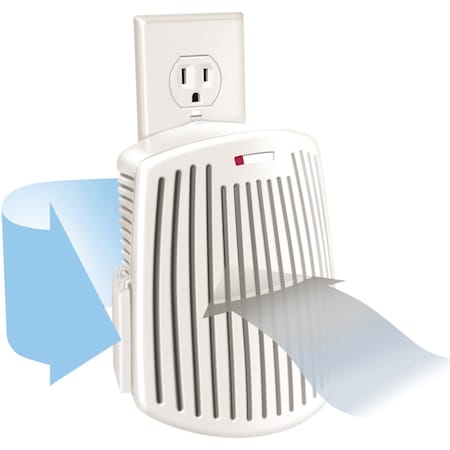 Hamilton Beach TrueAir 6 Ft. Coverage Area White Plug-In Odor Eliminator Air Purifier 04530GM